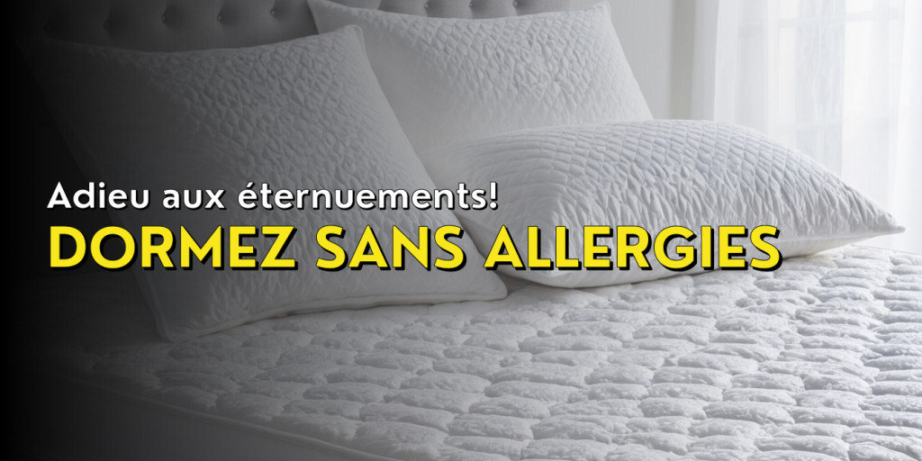 Un matelas anti-acariens et hypoallergénique pour un sommeil sans éternuements