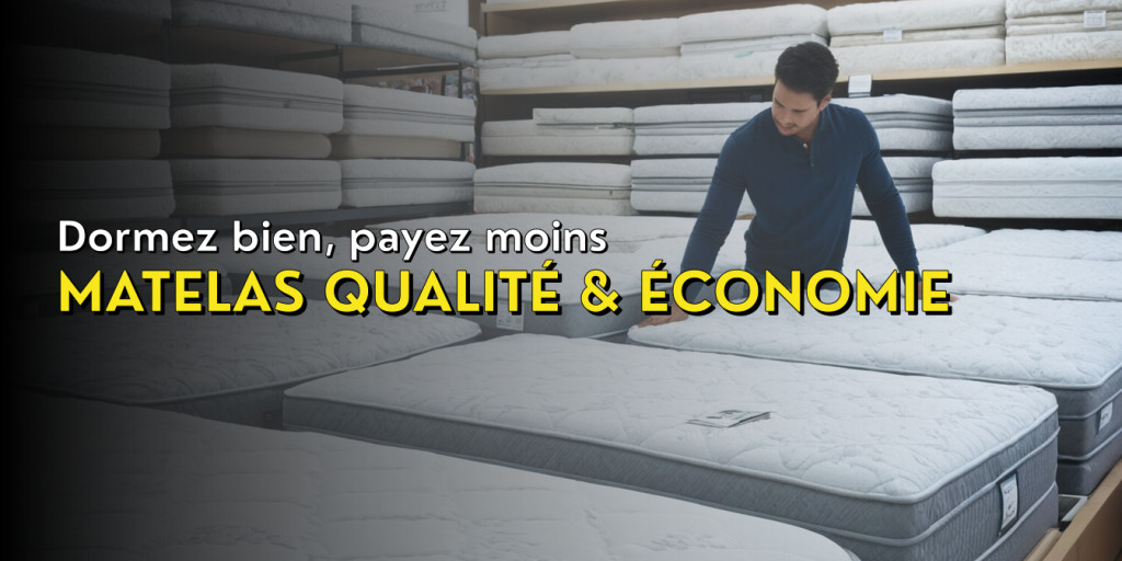 Un matelas à petit budget pour de grandes nuits